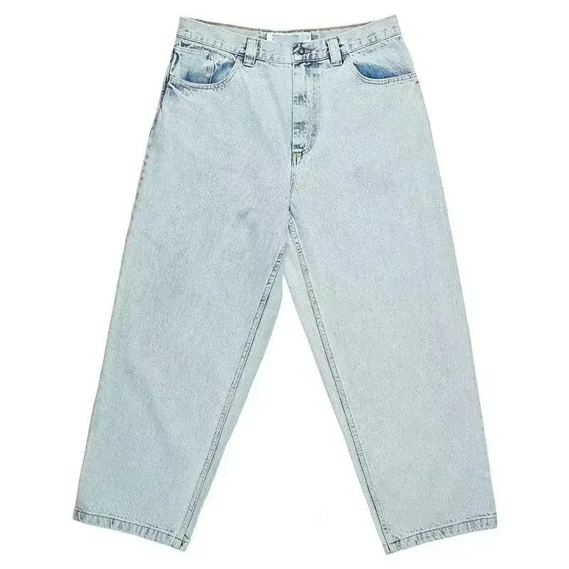 Grand Garçon - Jeans Style Skateur Oversize pour Hommes