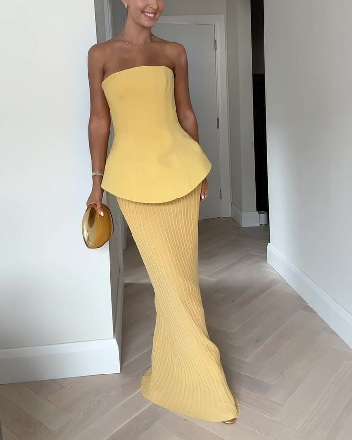 Robe Maxi Sans Manches Femme