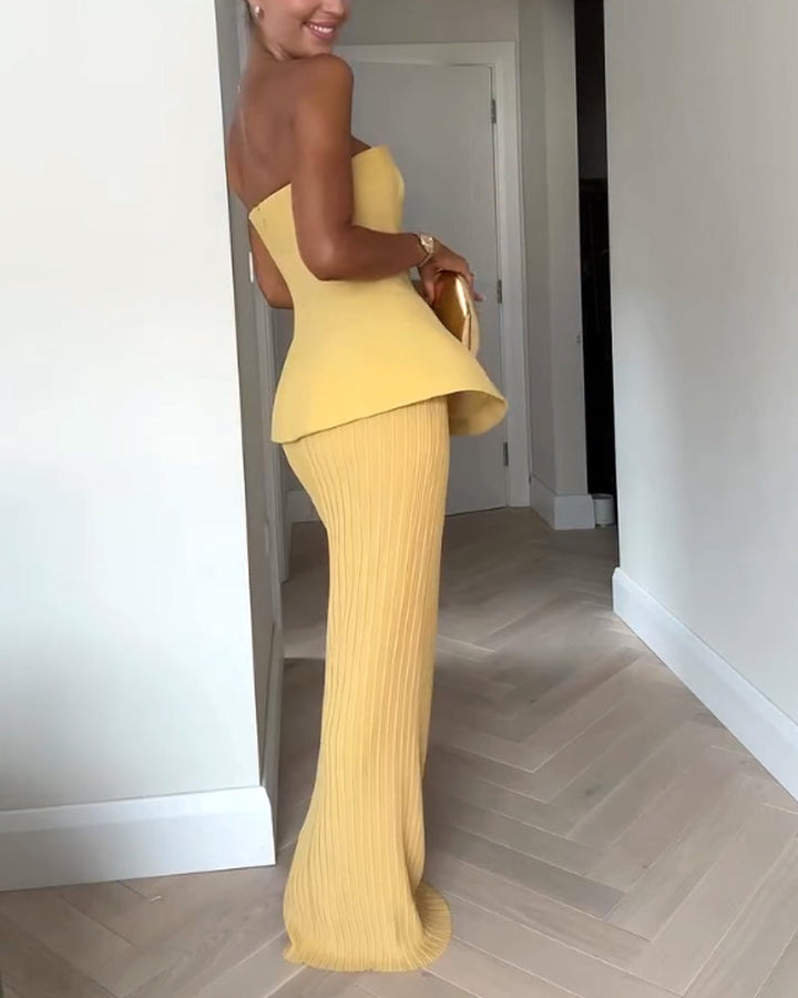 Robe Maxi Sans Manches Femme