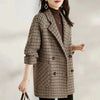 Manteau pour femmes avec design classique à double boutonnage