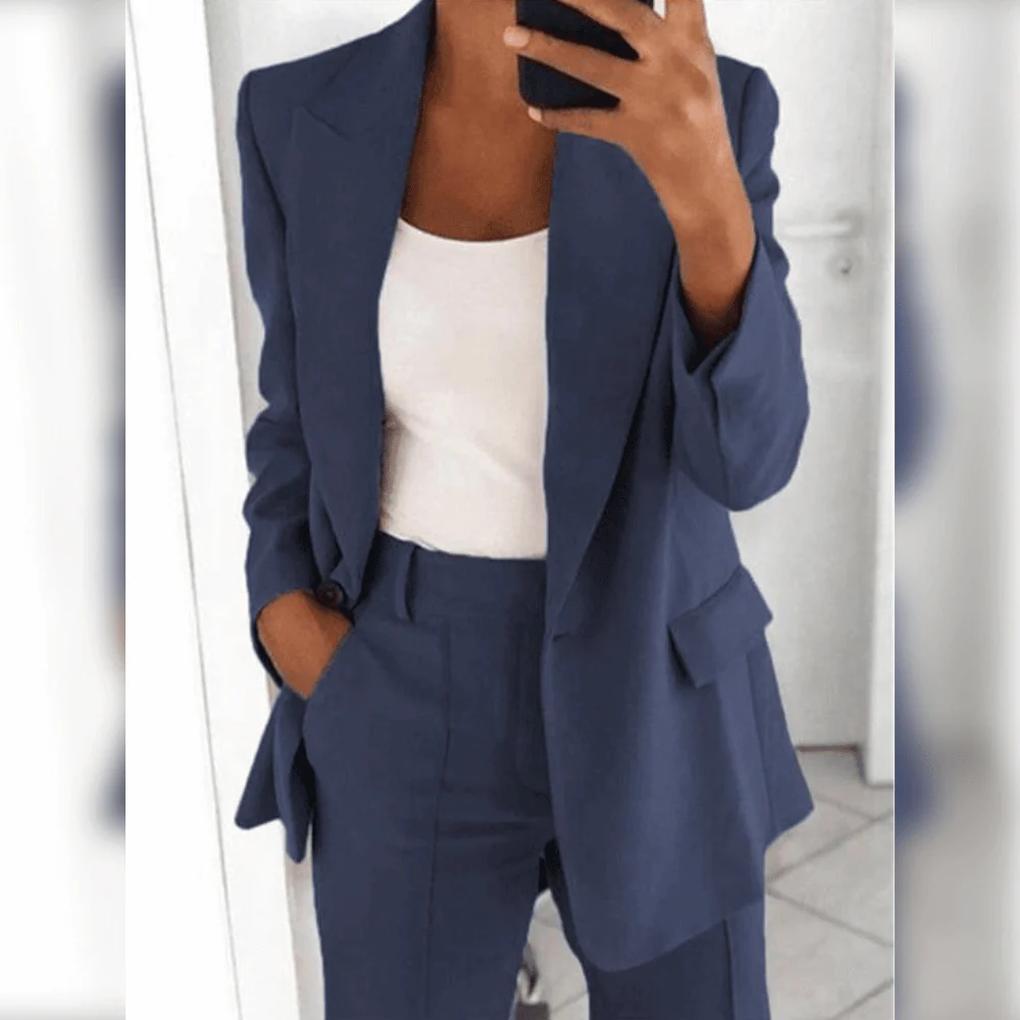 Ensemble Élégant de Deux Pièces pour Femmes – Paire Polie pour Looks Formels