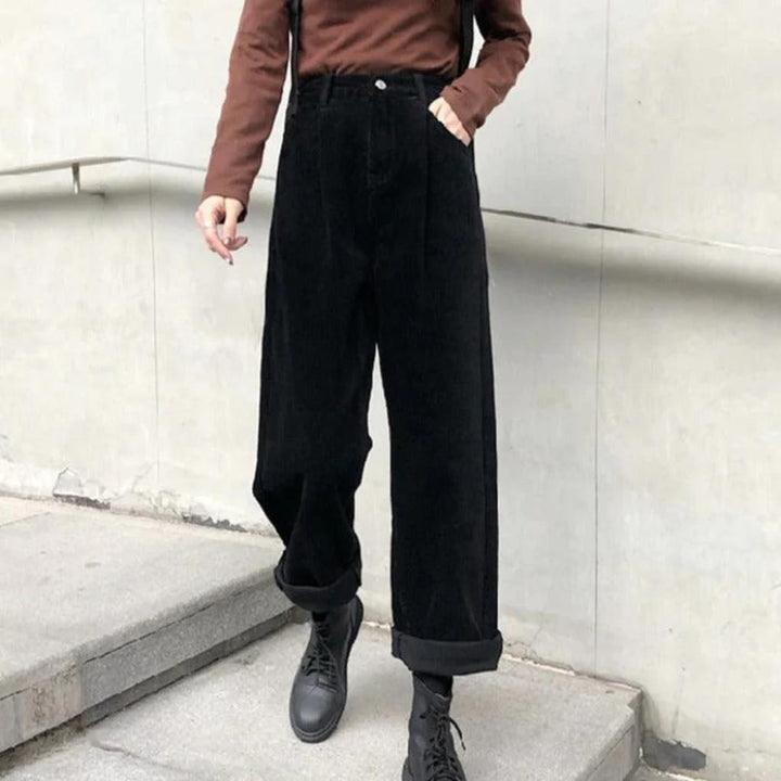 Pantalons en Corduroy pour Femmes – Pantalons Quotidiens Stylés