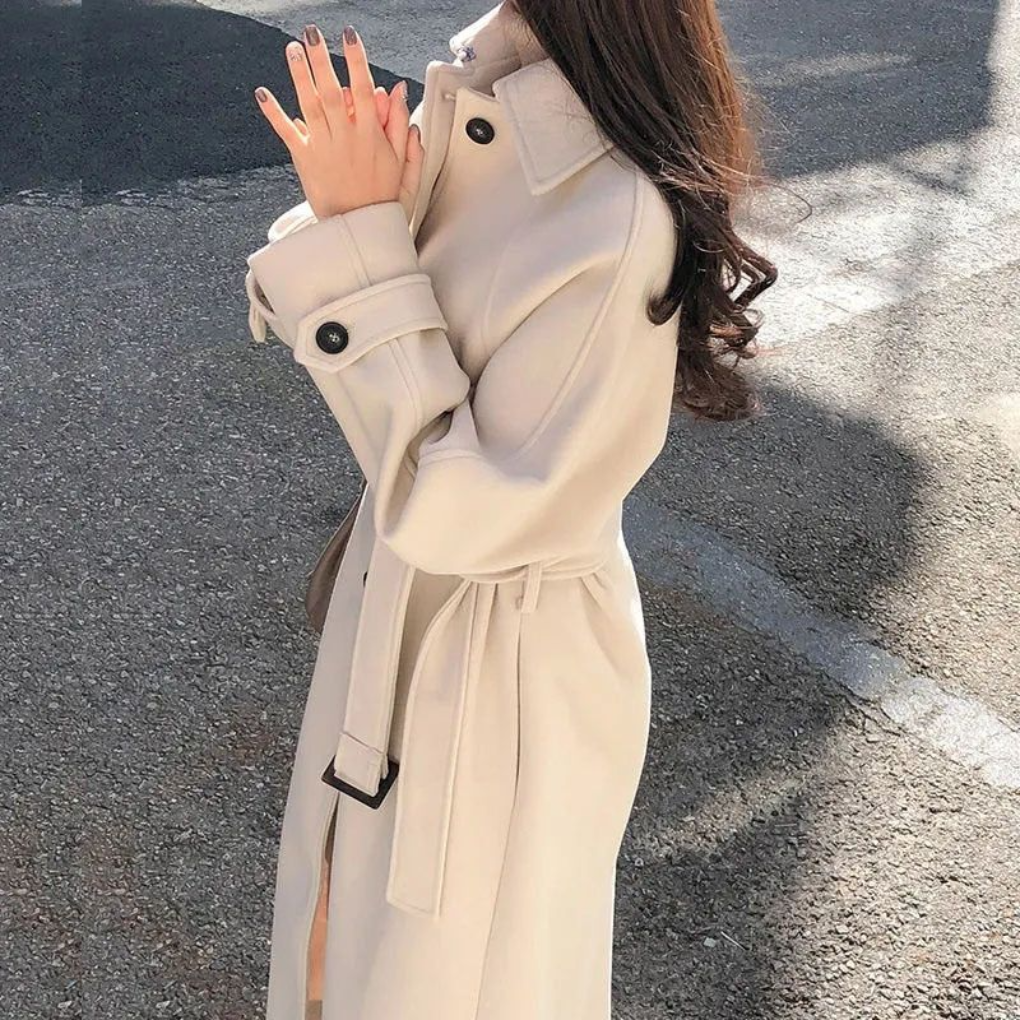 Manteau Long Élégant pour Femme