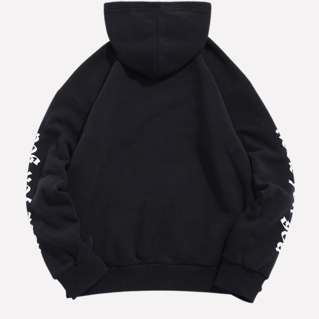 Pull à capuche avec poche kangourou pour hommes