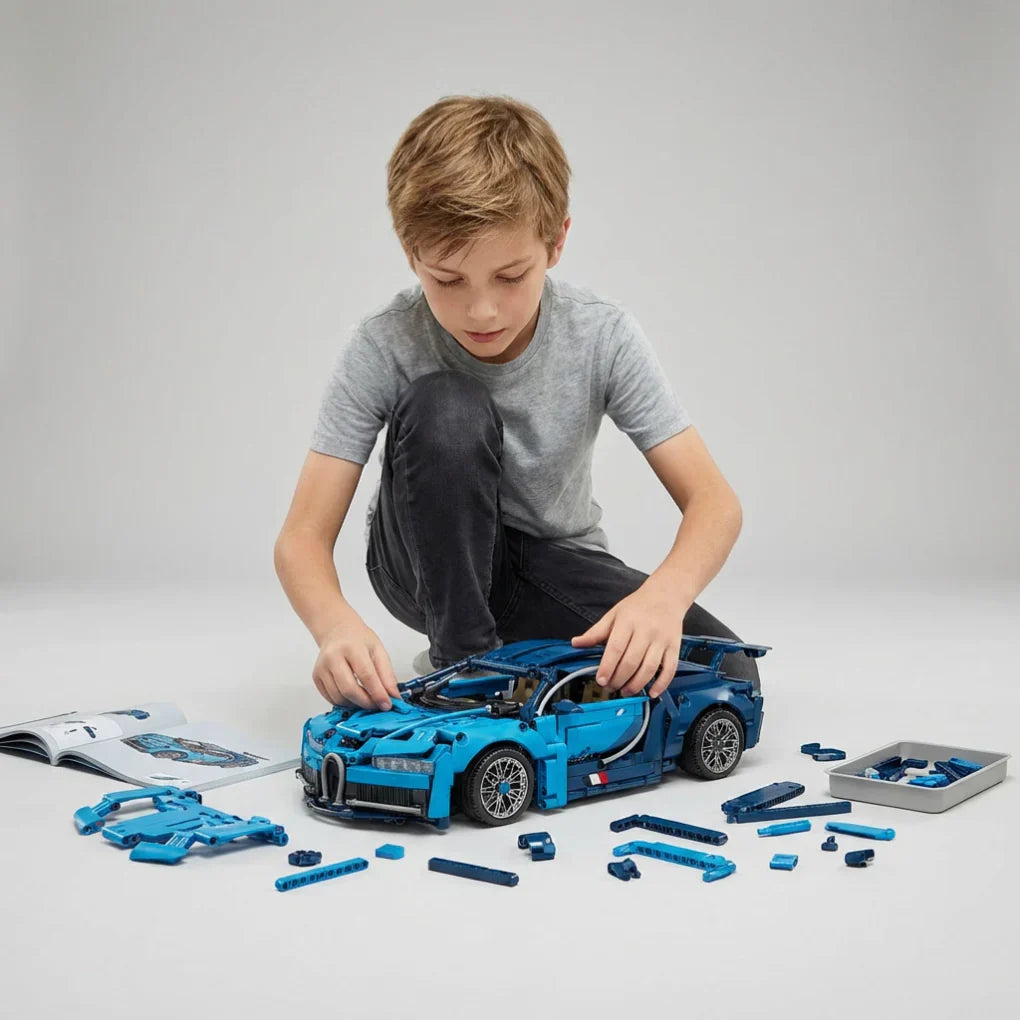 Ensemble de construction de supercar de 1450+ pièces