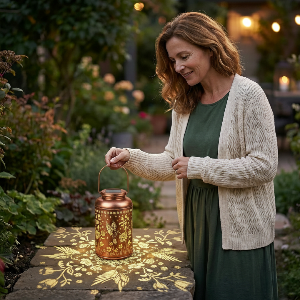 Éclairage décoratif de jardin et de patio