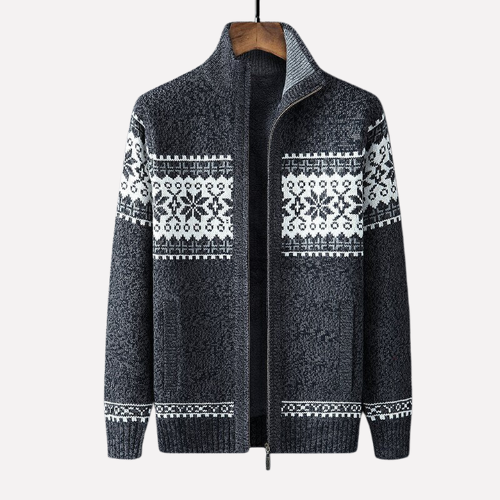 Cardigan d'hiver tricoté pour hommes