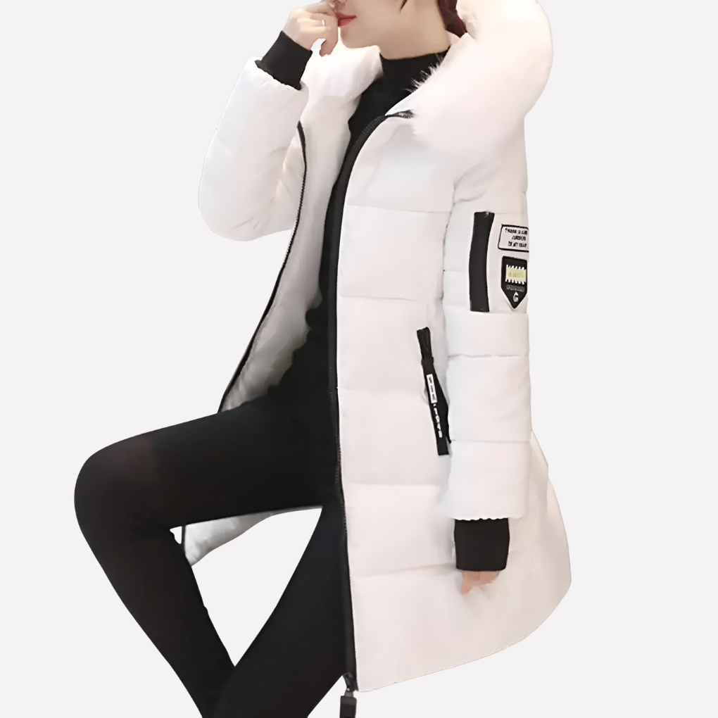 Manteau d'hiver chauffant casual