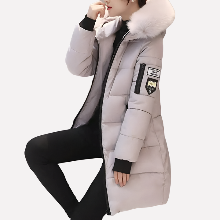 Manteau d'hiver chauffant casual