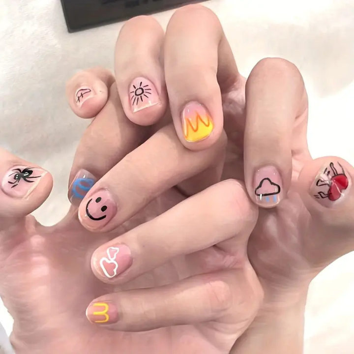 Ensemble de Stylos pour Art des Ongles MagicMilo