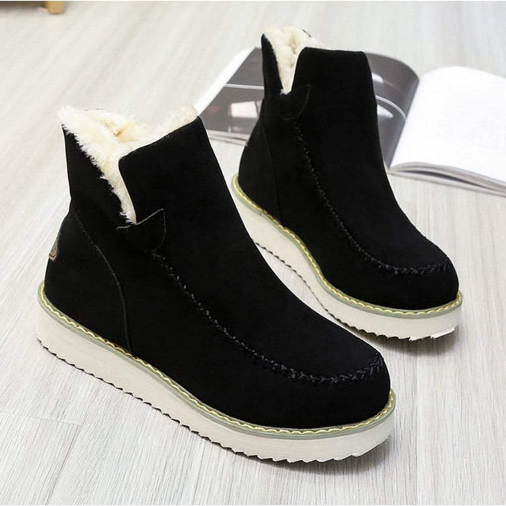 Chaussures d'hiver avec fourrure