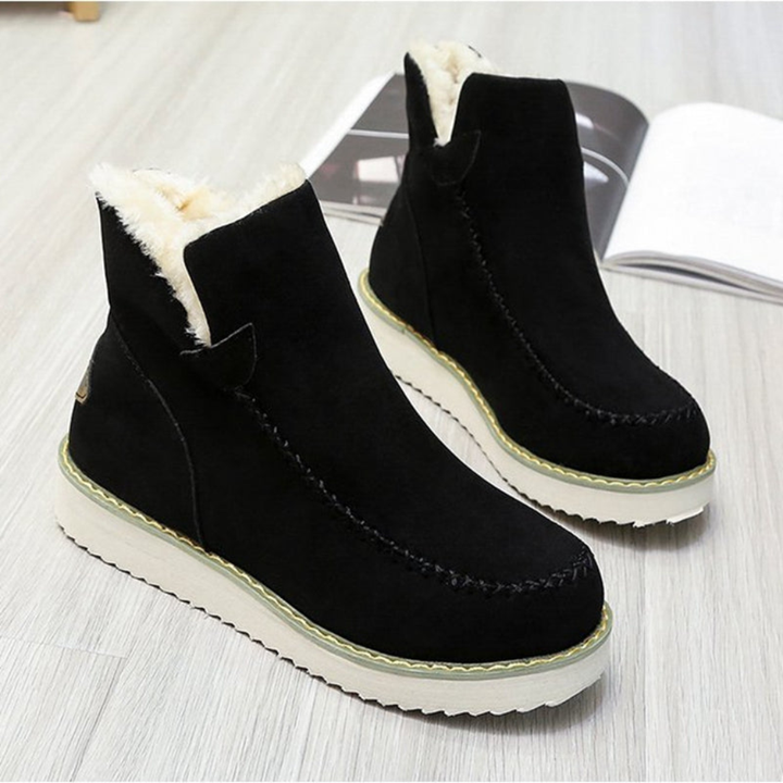 Chaussures d'hiver avec fourrure