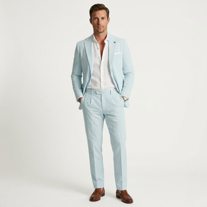 Costume d'été pour homme deux pièces