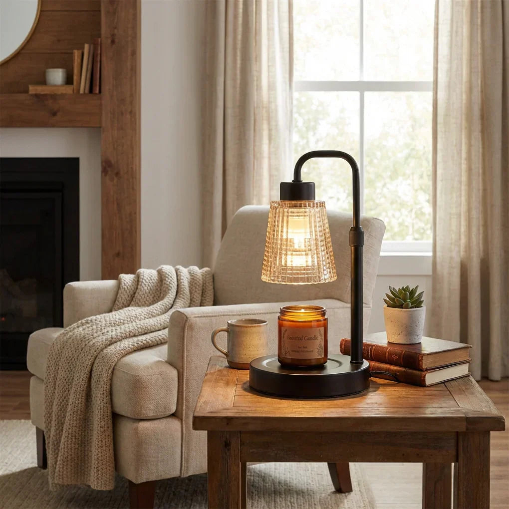 Lampe Chauffe-Bougie avec Minuteur