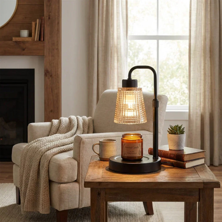 Lampe Chauffe-Bougie avec Minuteur