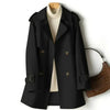 Manteau Trench Classique Double Boutonnage pour Femme