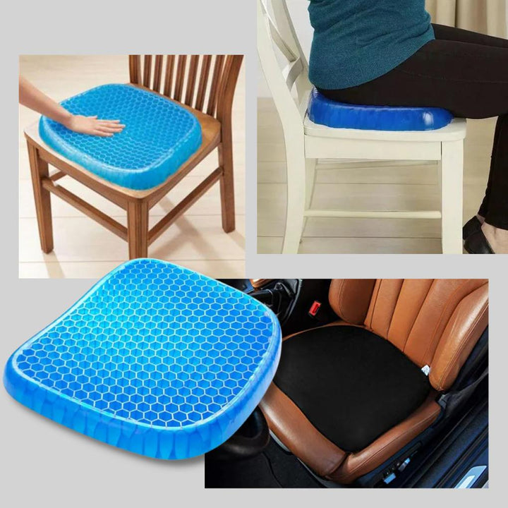 Coussin de siège en gel – Distribution de pression améliorée