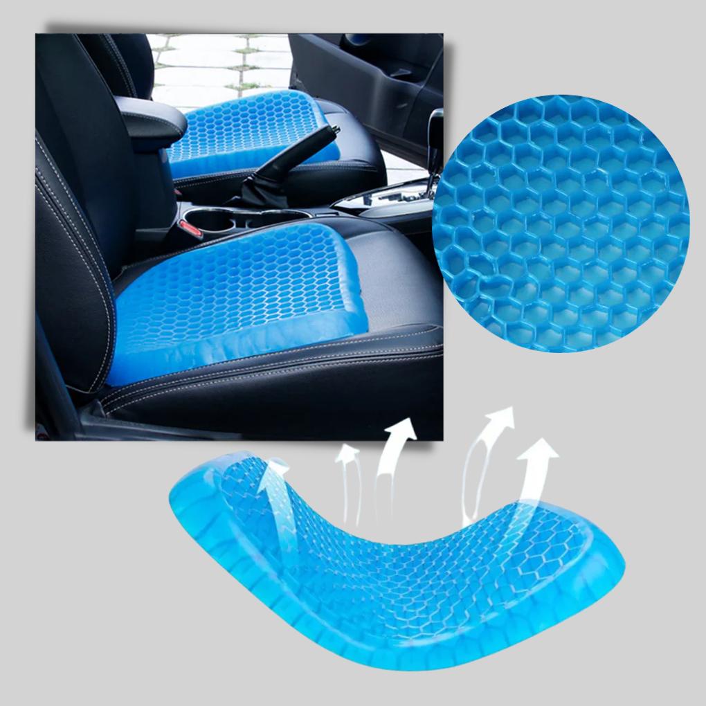 Coussin de siège en gel – Distribution de pression améliorée