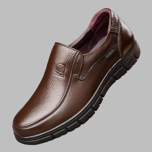 Chaussures Casual pour Hommes en Cuir Véritable