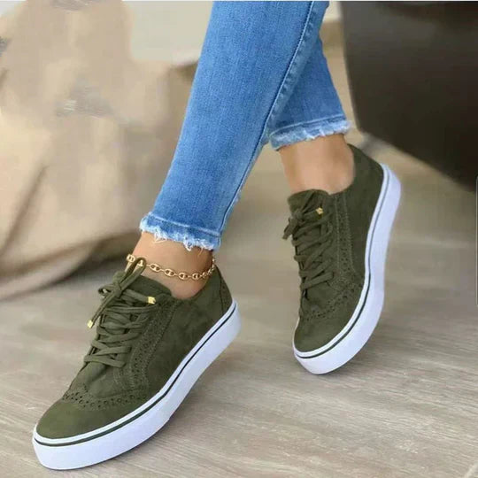 Baskets à lacets pour femmes