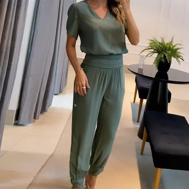 Tabea – Combinaison Chic Imprimée pour Femmes