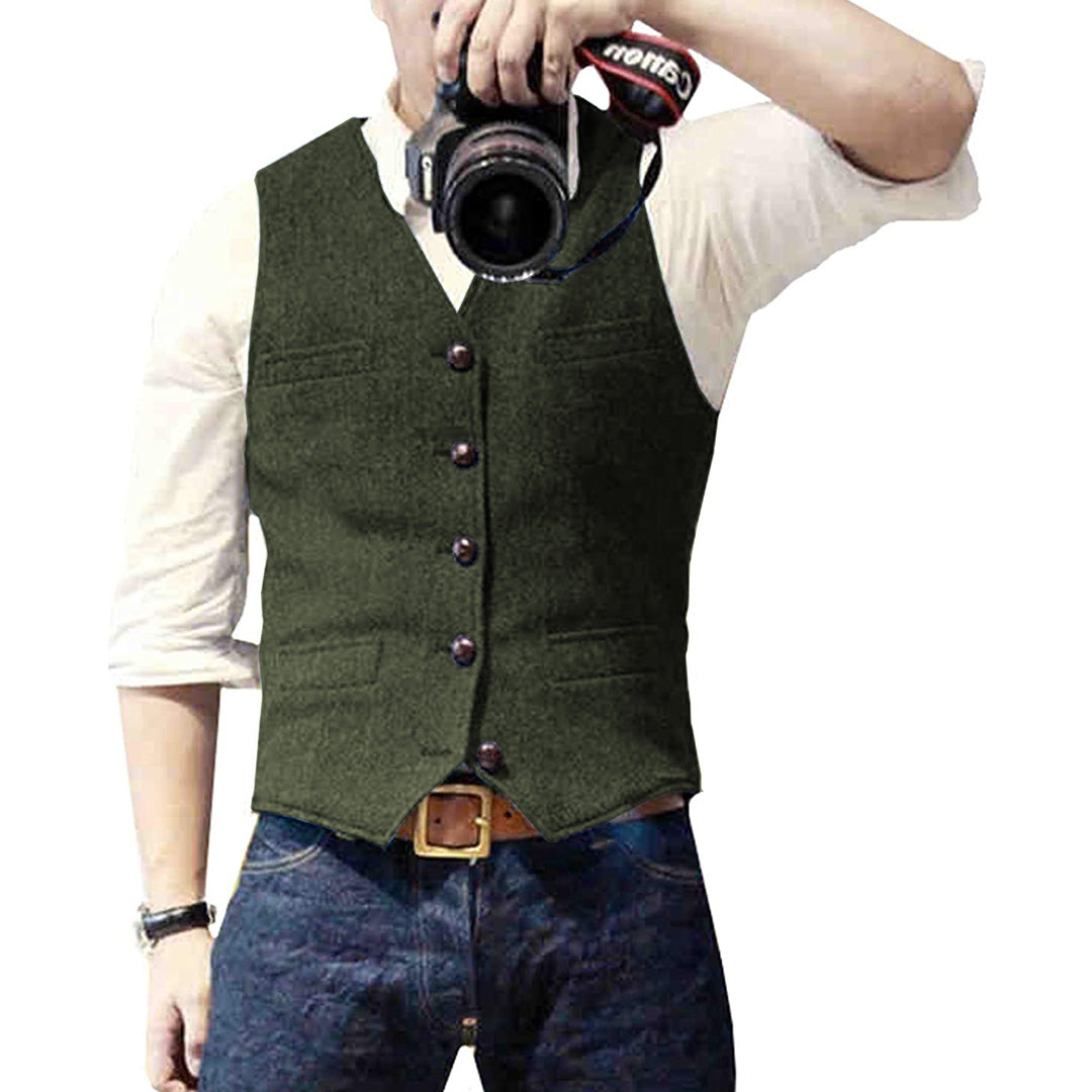 Gilet en denim pour homme