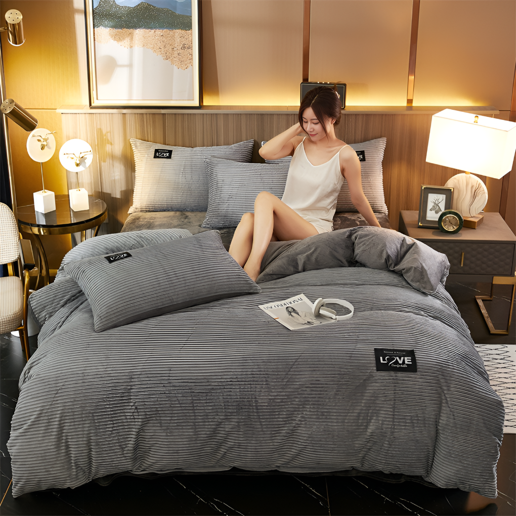 CozyComforter - Housse de Couette Douillette pour un Luxe Ultime Toute l'Année