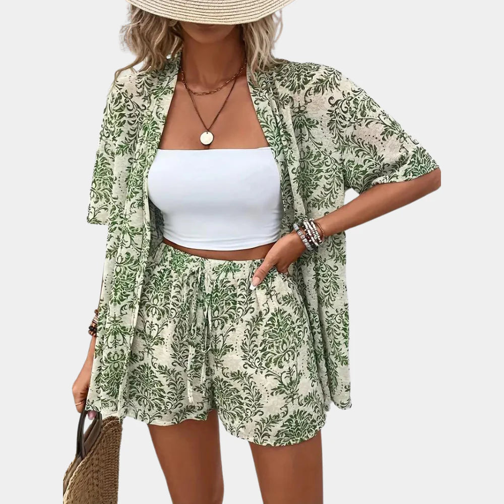 Ensemble d'Été 2 Pièces Confort Léger avec Style Sans Effort