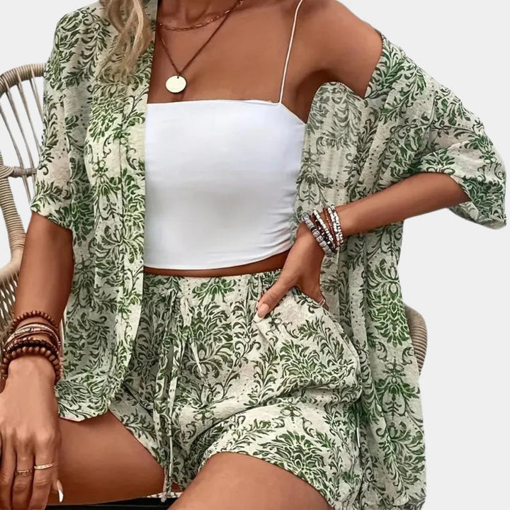 Ensemble d'Été 2 Pièces Confort Léger avec Style Sans Effort