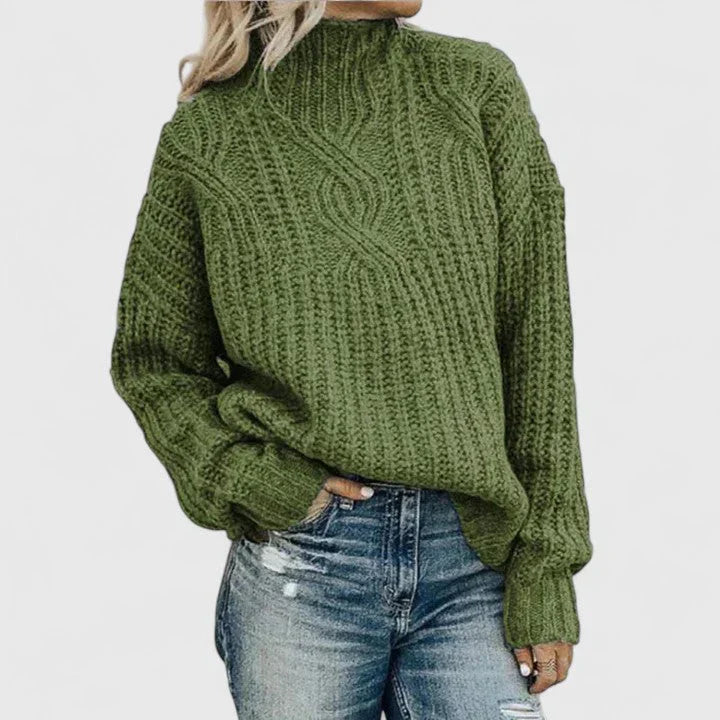 Pull en maille sophistiqué