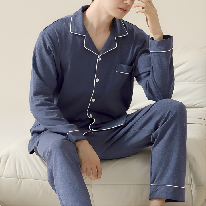 Pyjamas Hommes en Coton Confortables