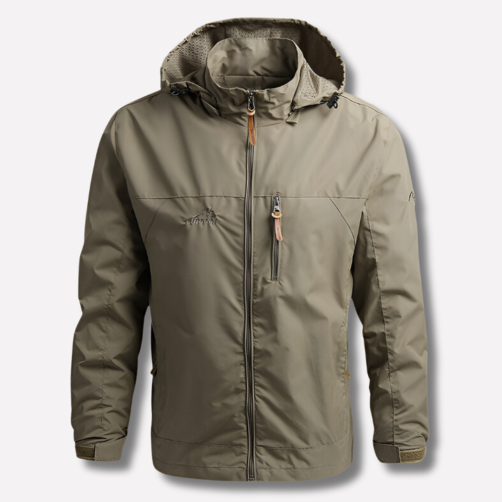 Veste d'extérieur imperméable et coupe-vent pour homme