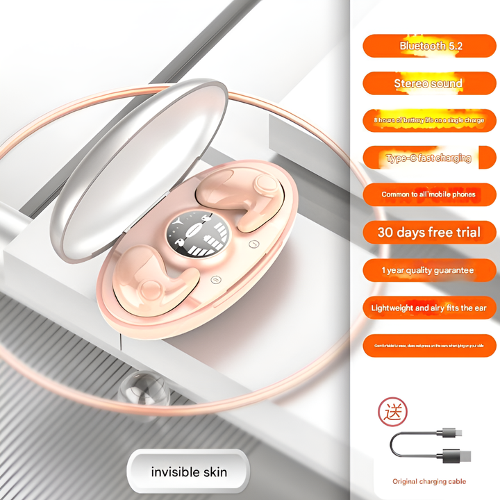 Ecouteurs Bluetooth Sans Fil à Annulation de Bruit