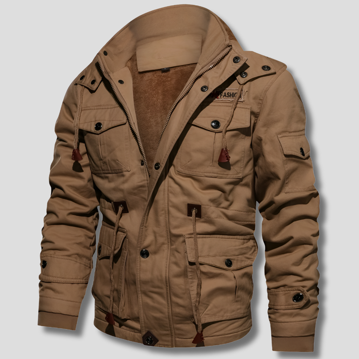 Veste Robuste pour Homme – Couche Solide pour Jours Froids et Venteux