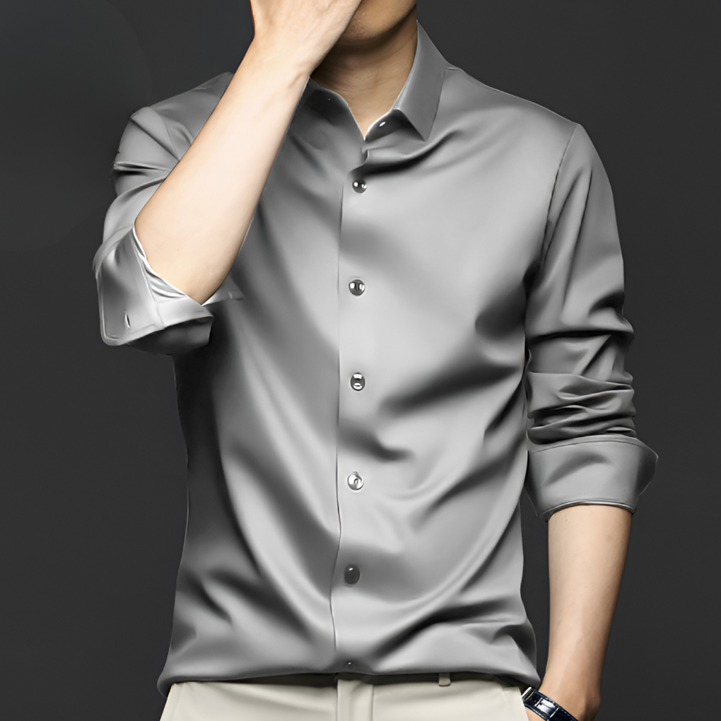 Chemise habillée pour homme sans rides – Stylée et à faible entretien