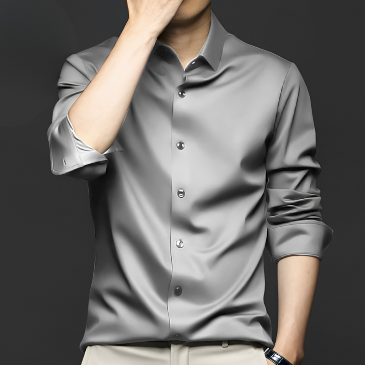 Chemise habillée pour homme sans rides – Stylée et à faible entretien