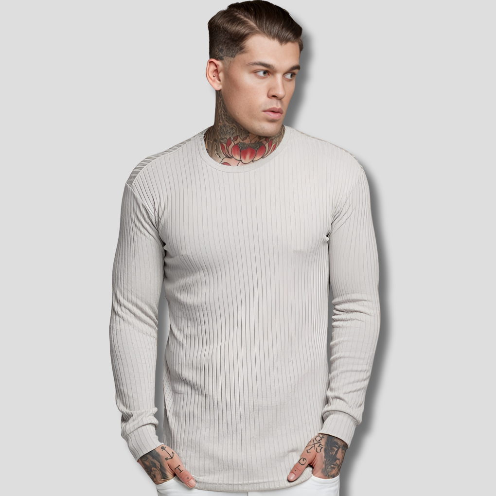 Pull en laine fine style élégant décontracté