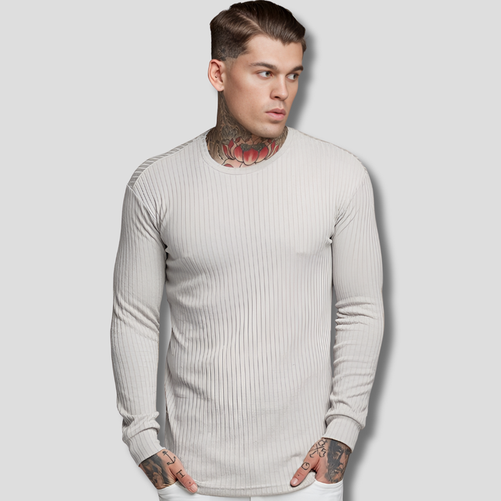 Pull en laine fine style élégant décontracté