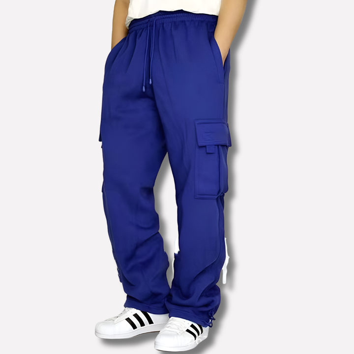 Pantalons d'extérieur pour hommes avec design à poches multiples – Style robuste rencontre utilité pratique