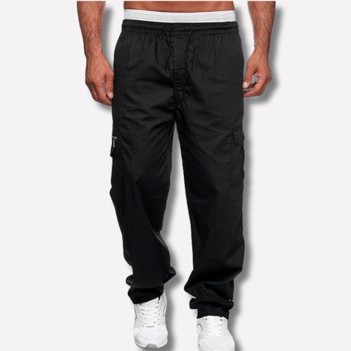 Pantalons d'extérieur pour hommes avec design à poches multiples – Style robuste rencontre utilité pratique