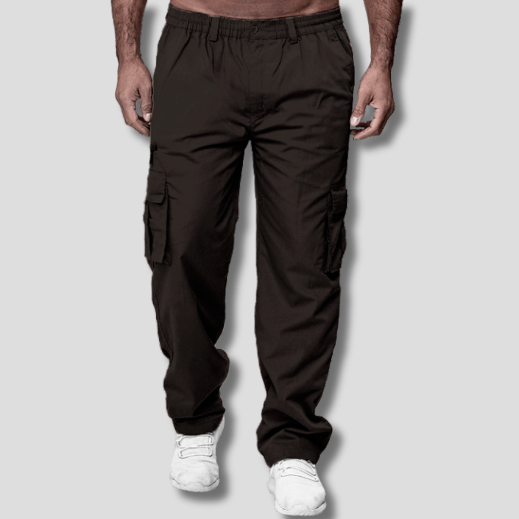 Pantalons d'extérieur pour hommes avec design à poches multiples – Style robuste rencontre utilité pratique