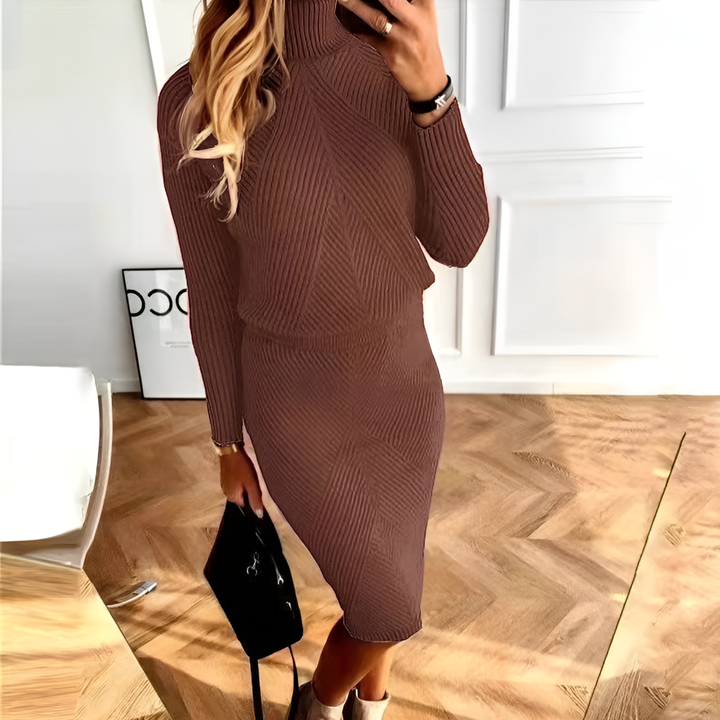 Robe Sweater Femme – Style Relaxe avec Chaleur Saisonnière