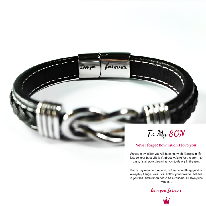 Bracelet infini pour homme