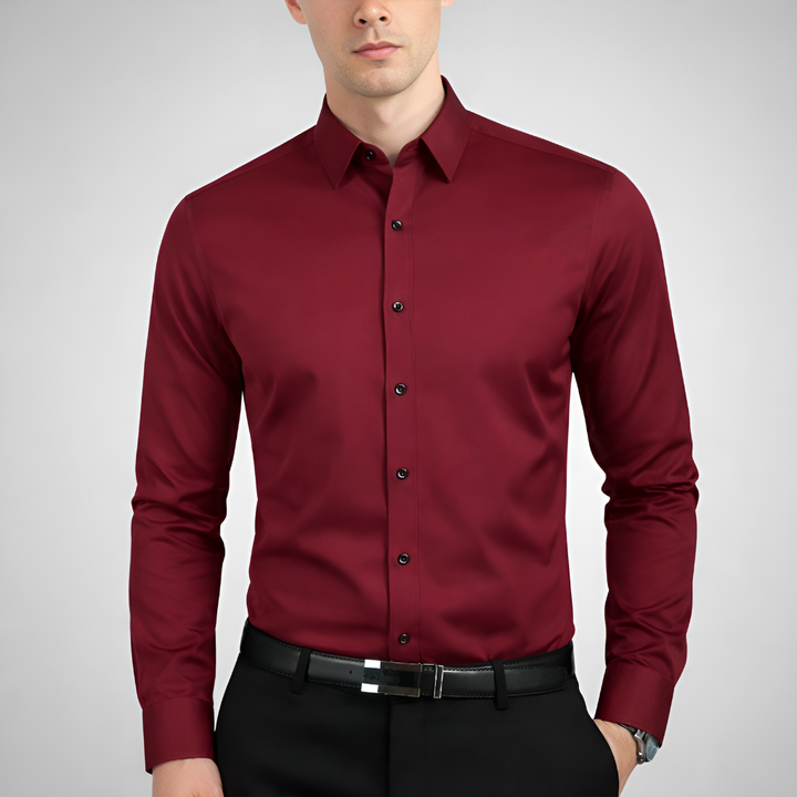 Chemise pour homme sans repassage