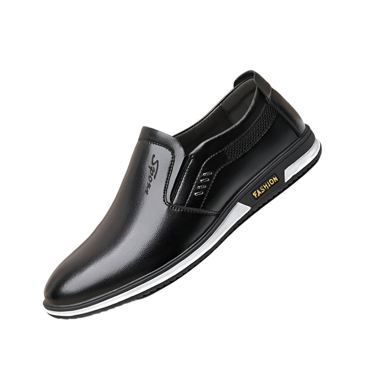 Chaussures en cuir élégantes pour hommes en couleurs variées
