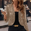 Veste cardigan à paillettes pour femmes