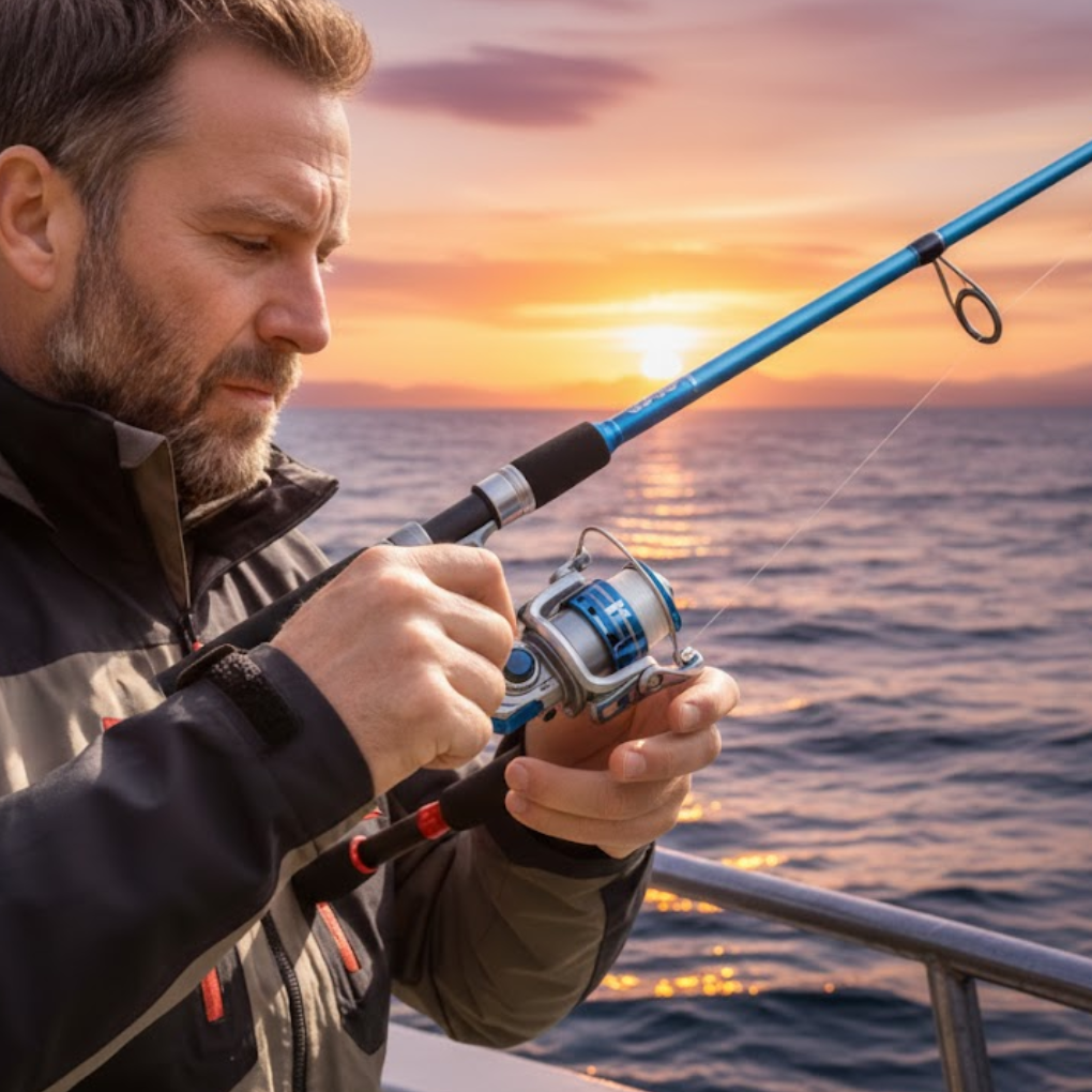 Kit Combo Canne à Pêche et Moulinet