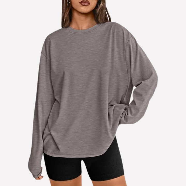 Chemise Longue Manches Amples Femme