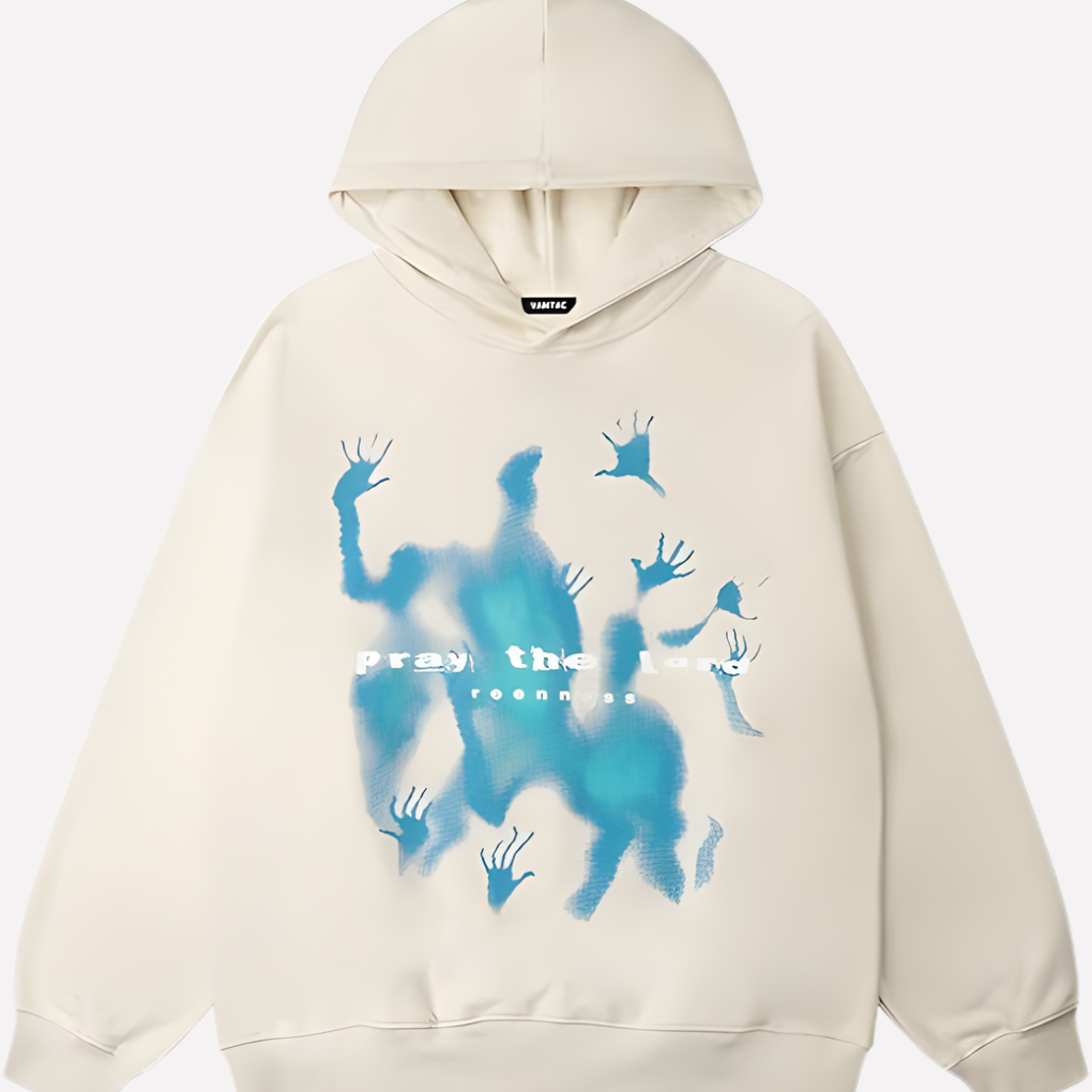 Sweat à Capuche Graphique Unisexe Oversize