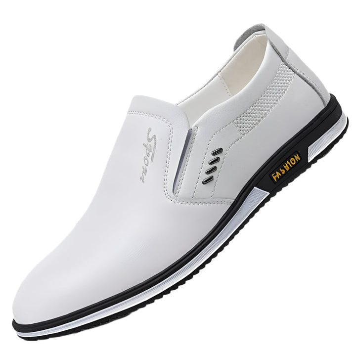 Chaussures en cuir élégantes pour hommes en couleurs variées